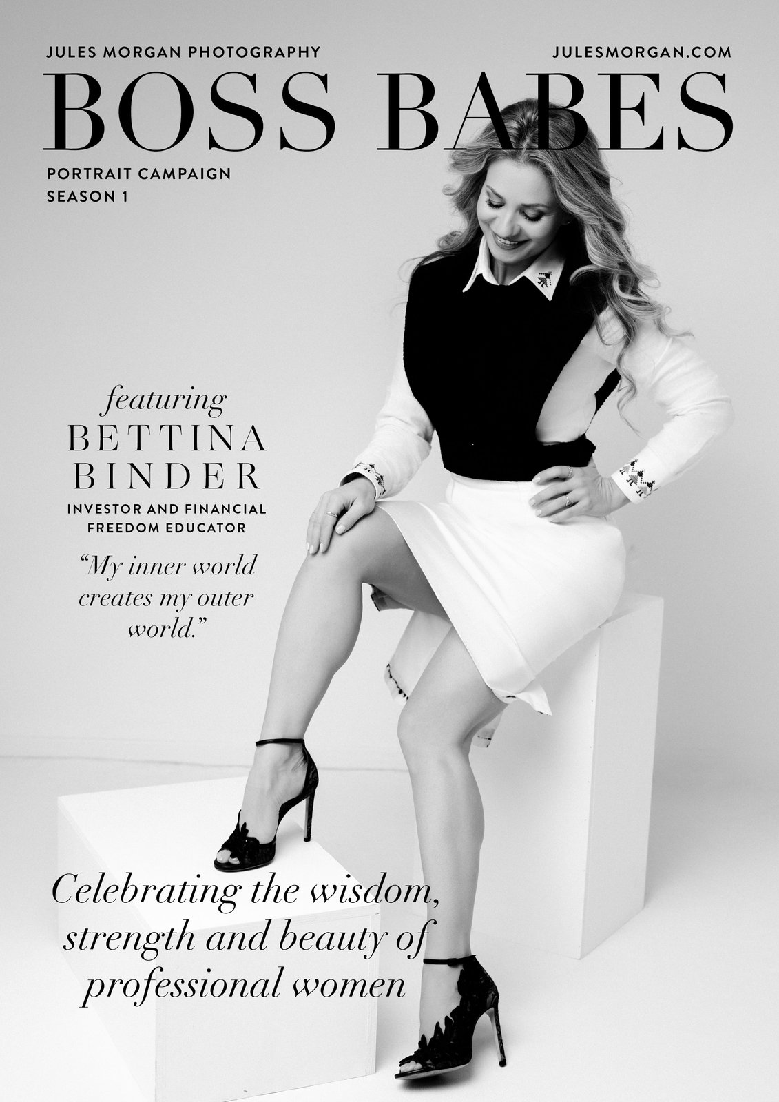 Bettina Binder — Boss Babes Magazine Cover