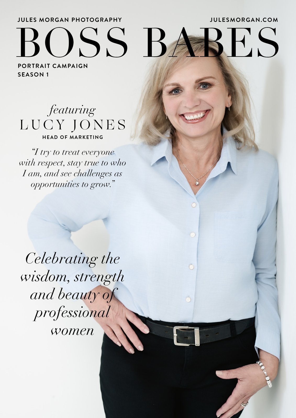 Lucy Jones — Boss Babes Magazine Cover