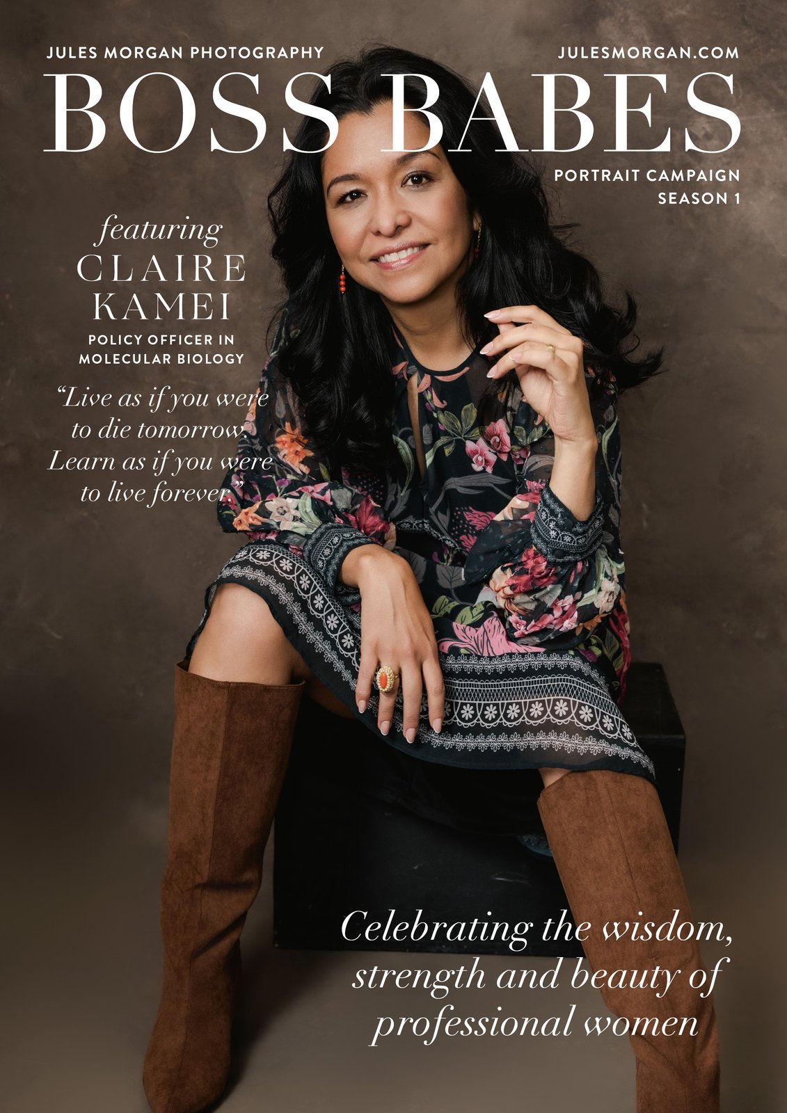Claire Kamei — Boss Babes Magazine Cover