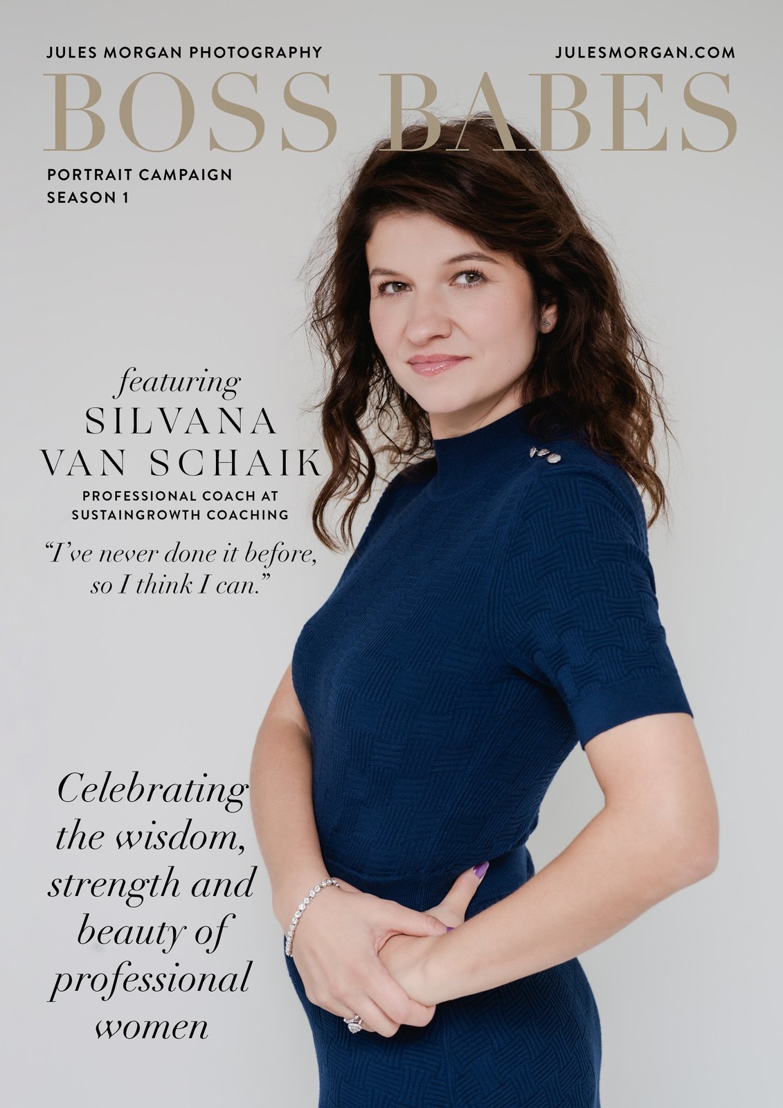 Silvana van Schaik — Boss Babes Magazine Cover